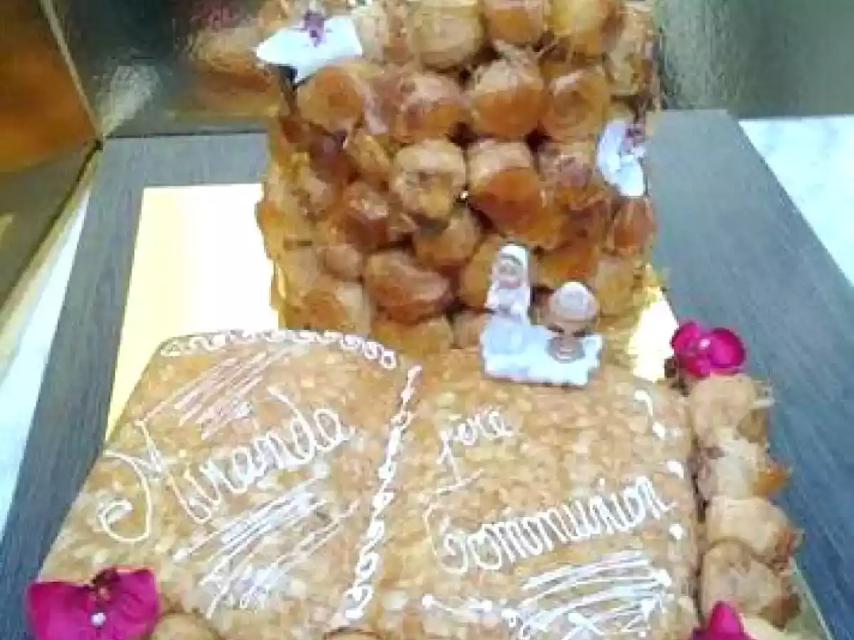 Croquembouche vanille/chocolat pour Miranda - photo 3