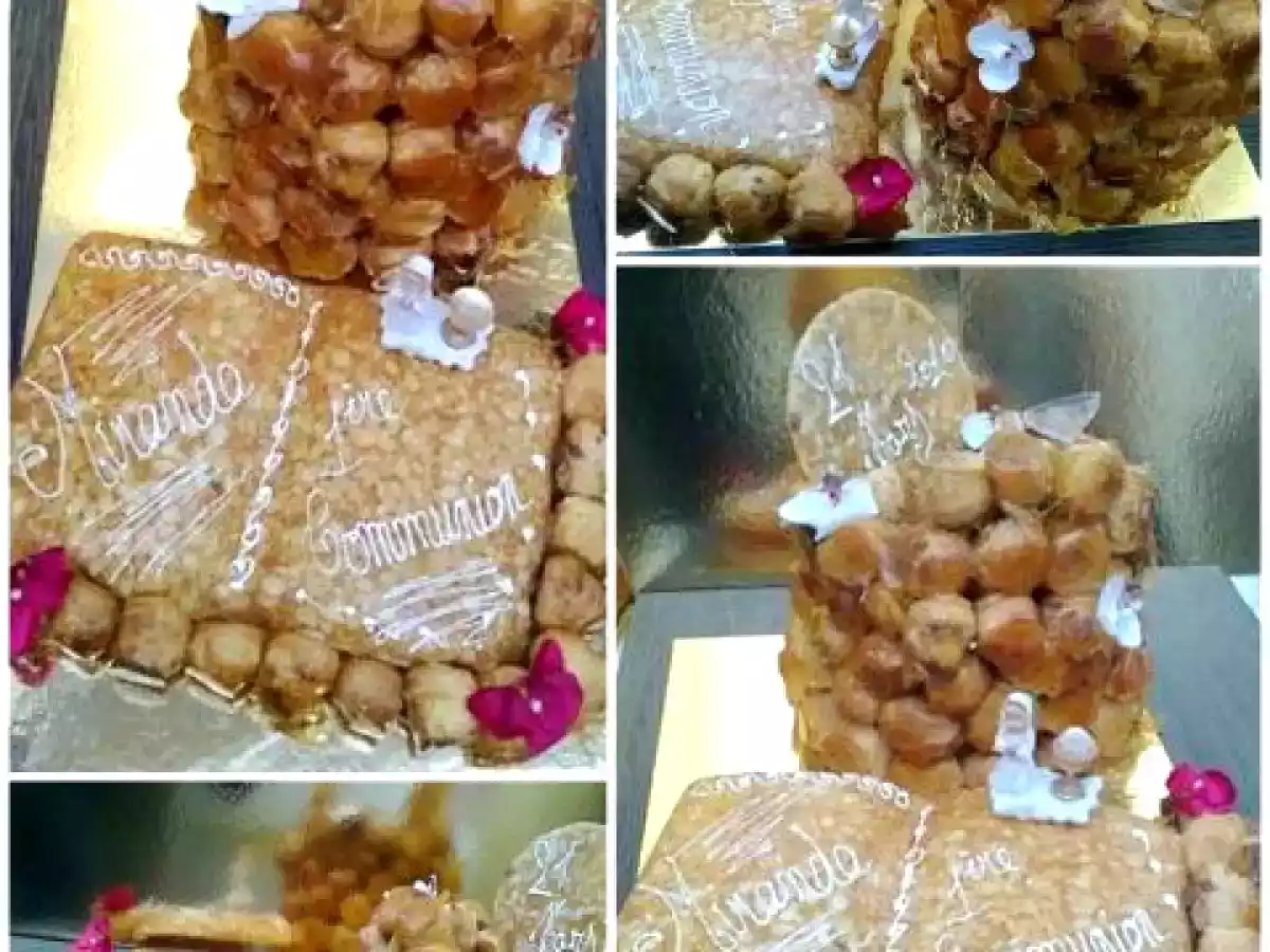 Croquembouche vanille/chocolat pour Miranda - photo 4