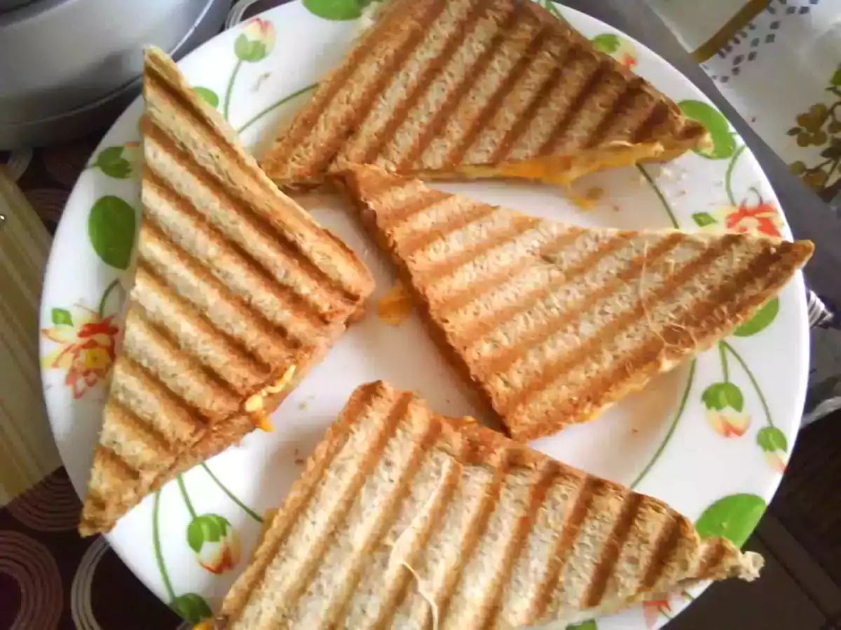 Croques monsieur au trois fromages