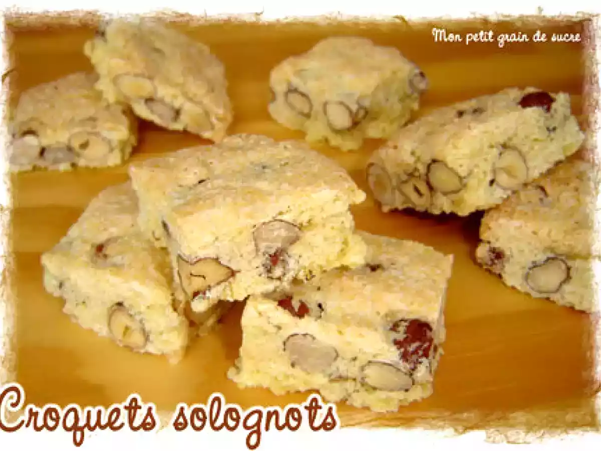 Croquets solognots aux noisettes
