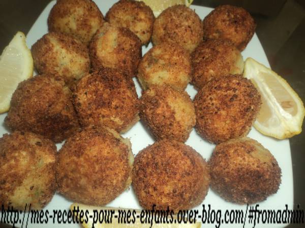 Croquette De Pomme De Terre Farci A La Viande Hachee Et Panees