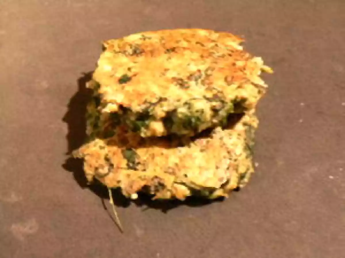 Croquettes aux épinard et soja