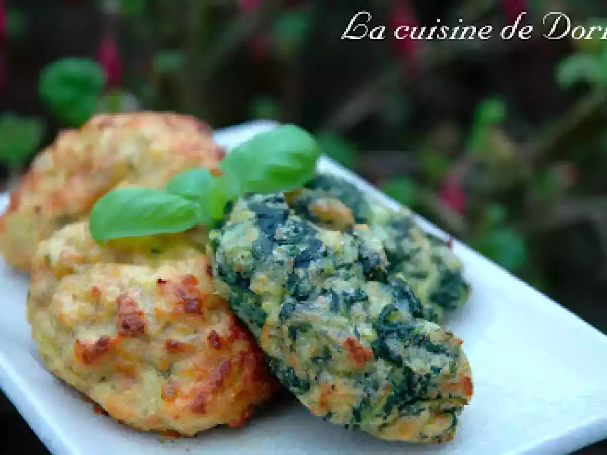 Croquettes aux fromages et épinards - photo 2
