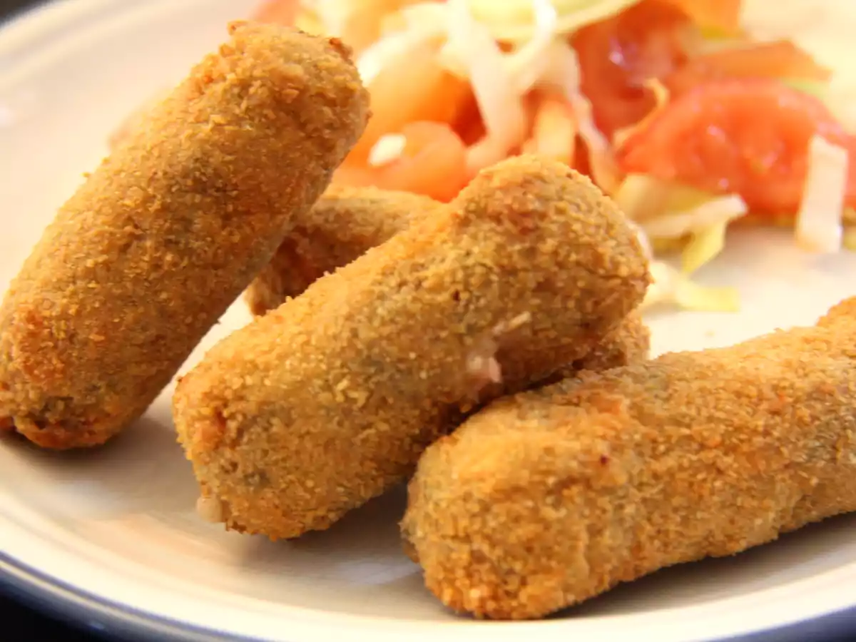 Croquettes aux jambon / champignon