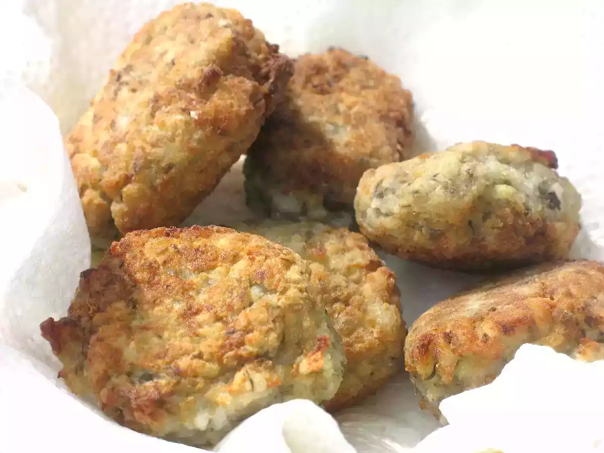 Croquettes aux lentilles