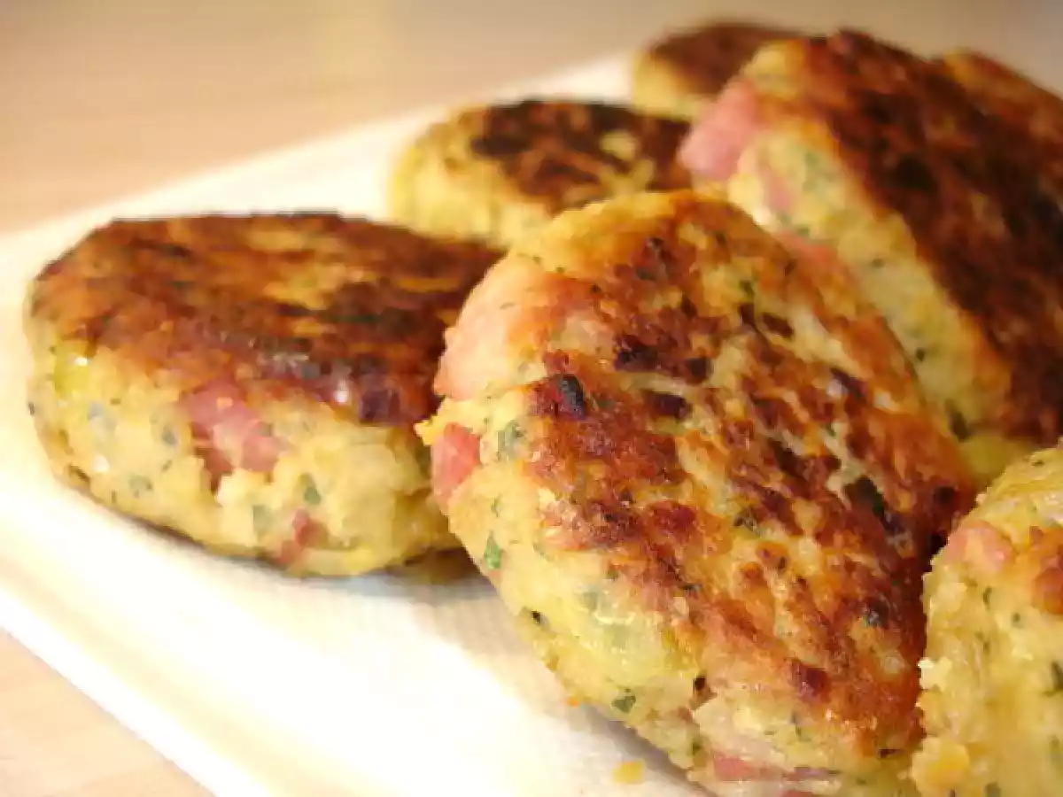 CROQUETTES AUX POIS CHICHES