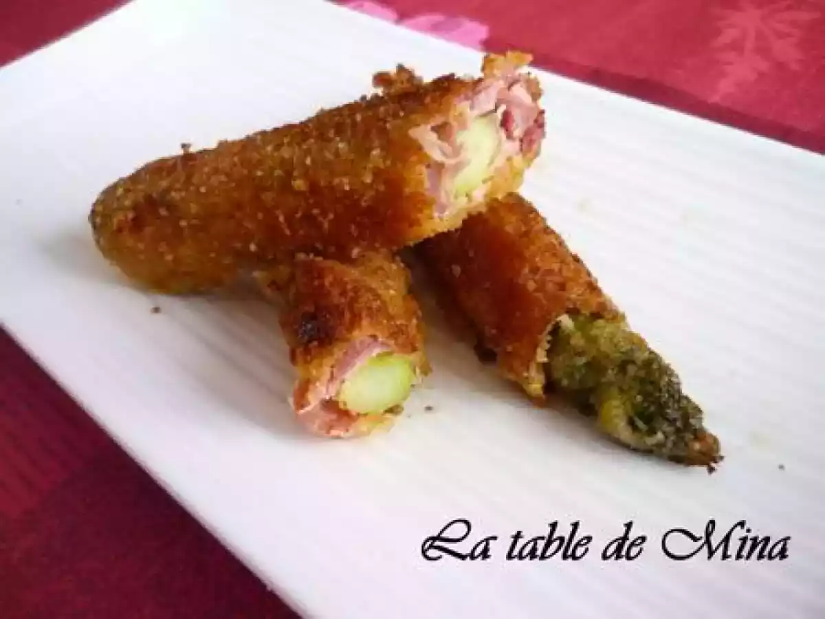 Croquettes d'asperges au jambon - photo 2