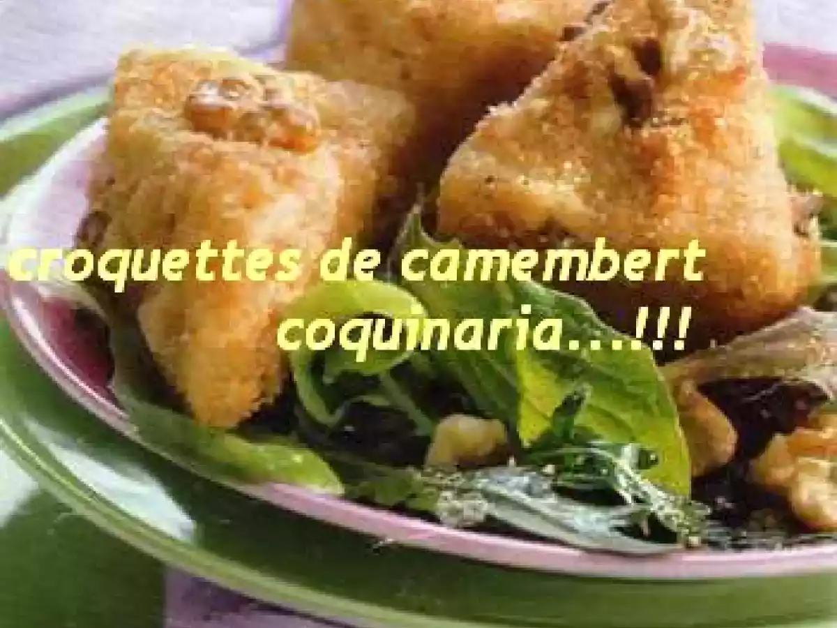 croquettes de camembert