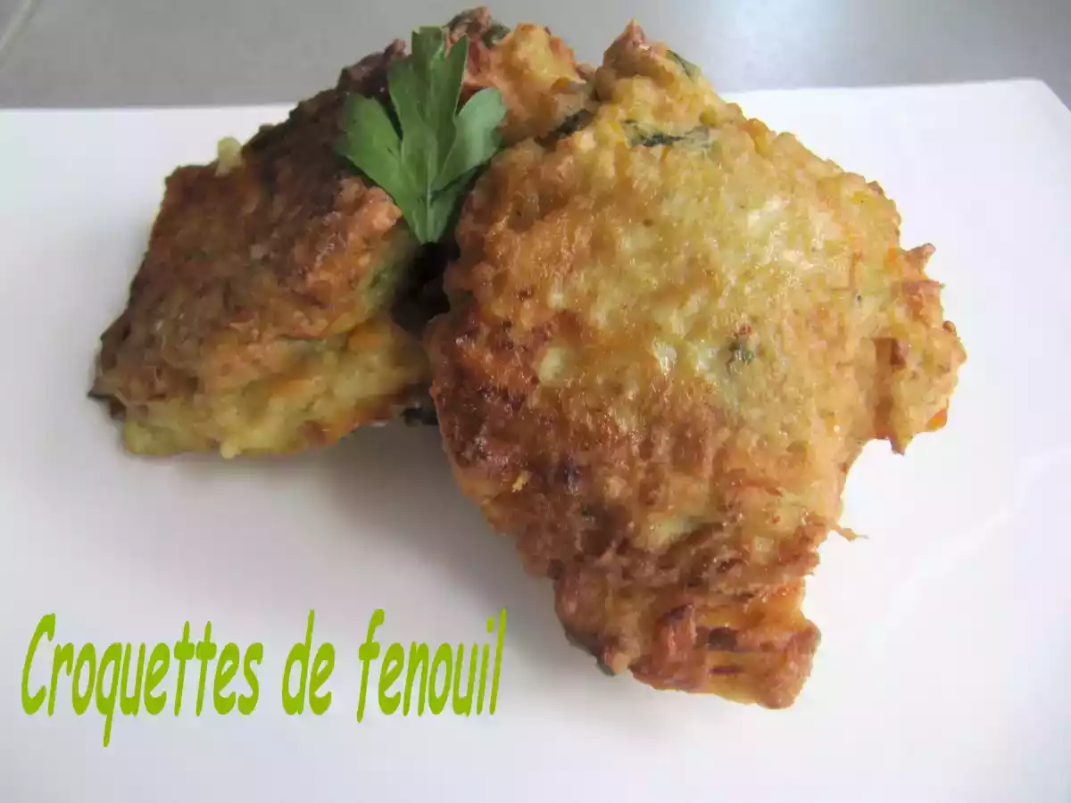 CROQUETTES DE FENOUIL