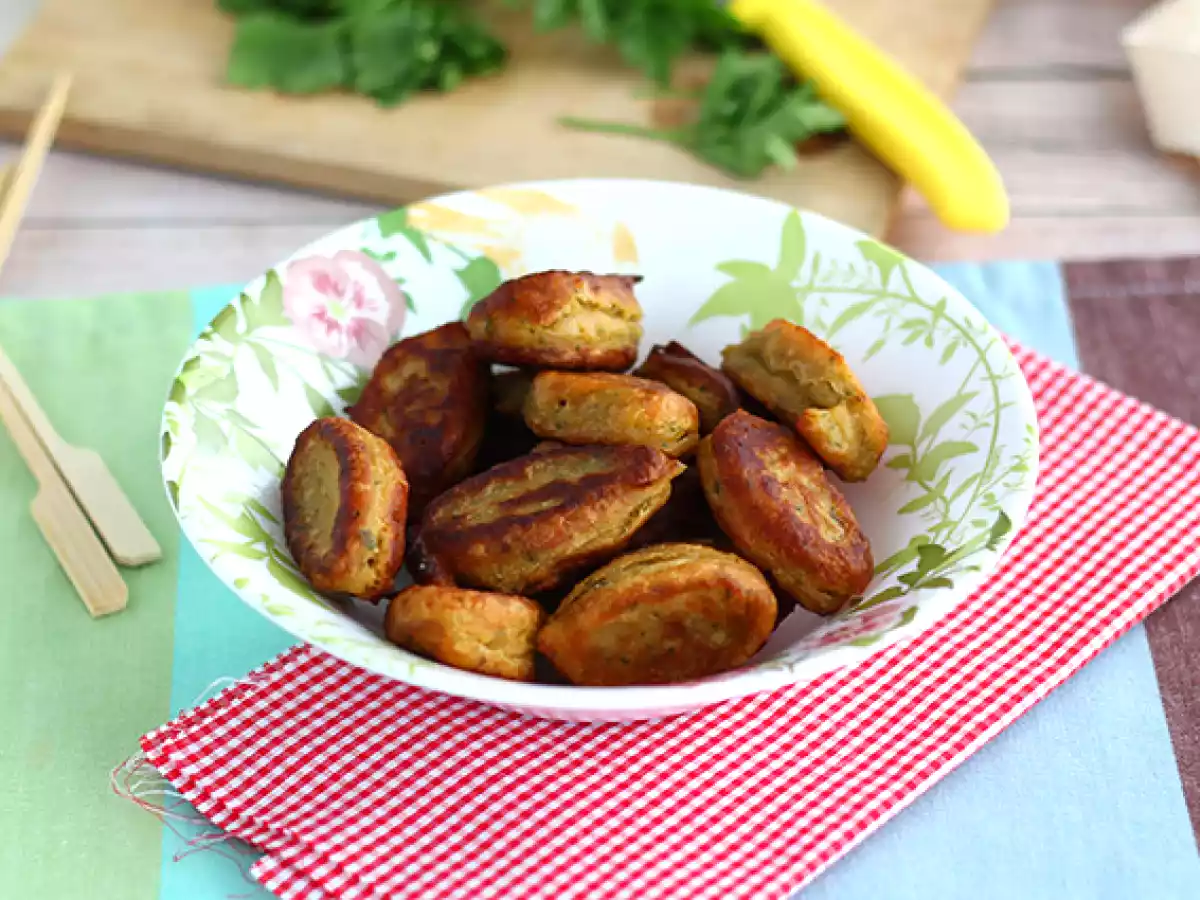 Croquettes de haricots blancs