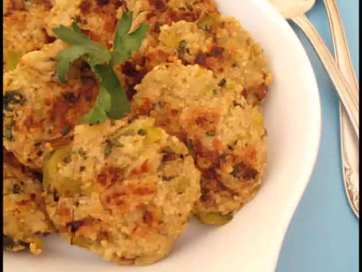 Croquettes de poireaux à la ricotta