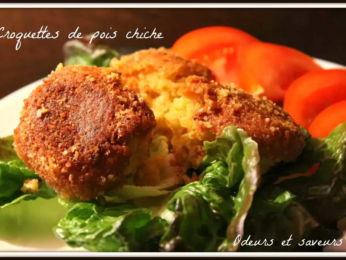 Croquettes de pois chiche