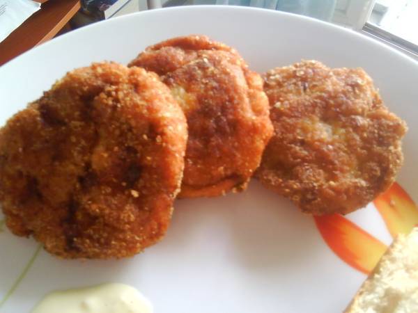 Croquettes de poisson pané