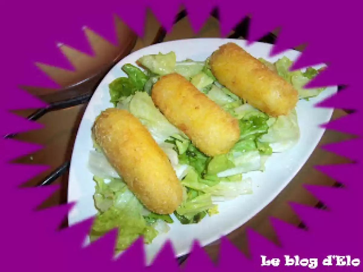 Croquettes de pommes de terre à la Vache qui rit