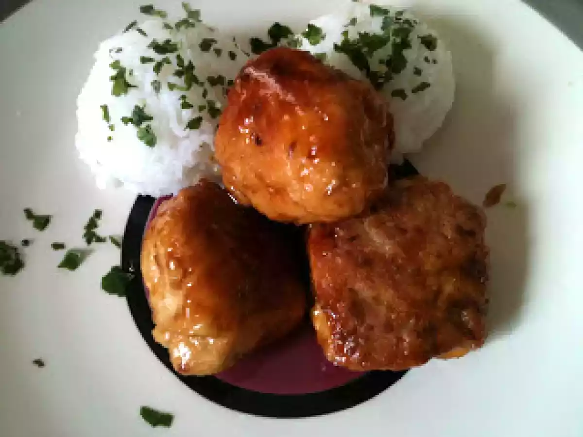 Croquettes de poulet aux saveurs d'Asie.