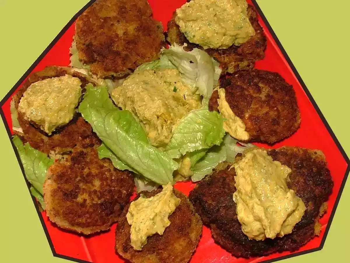 Croquettes de quinoa/blé gourmands à la potée de maïs