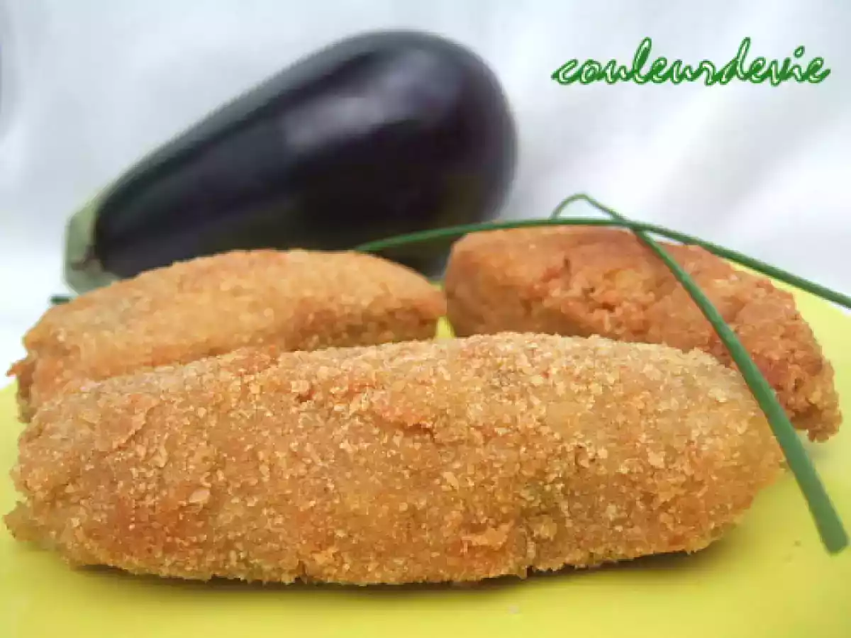 Croquettes de risotto à l'aubergine - photo 2