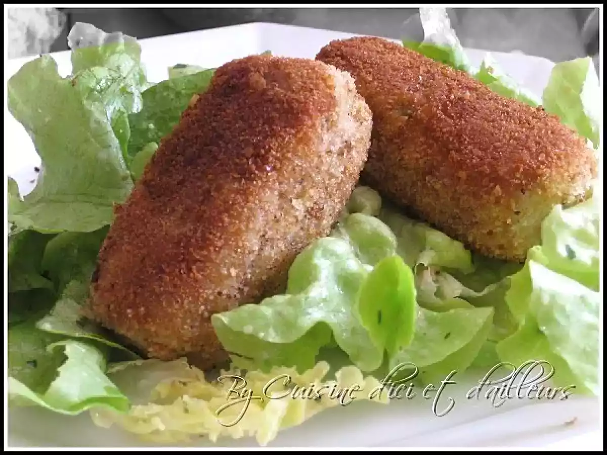 Croquettes de thon et pommes de terre