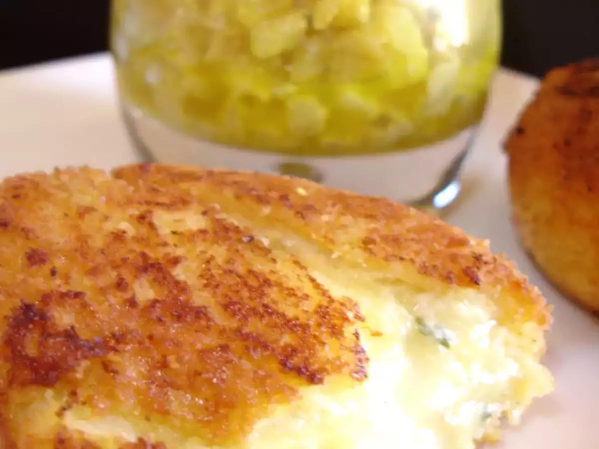 Croquettes mozzarella et vinaigre au curry - photo 2