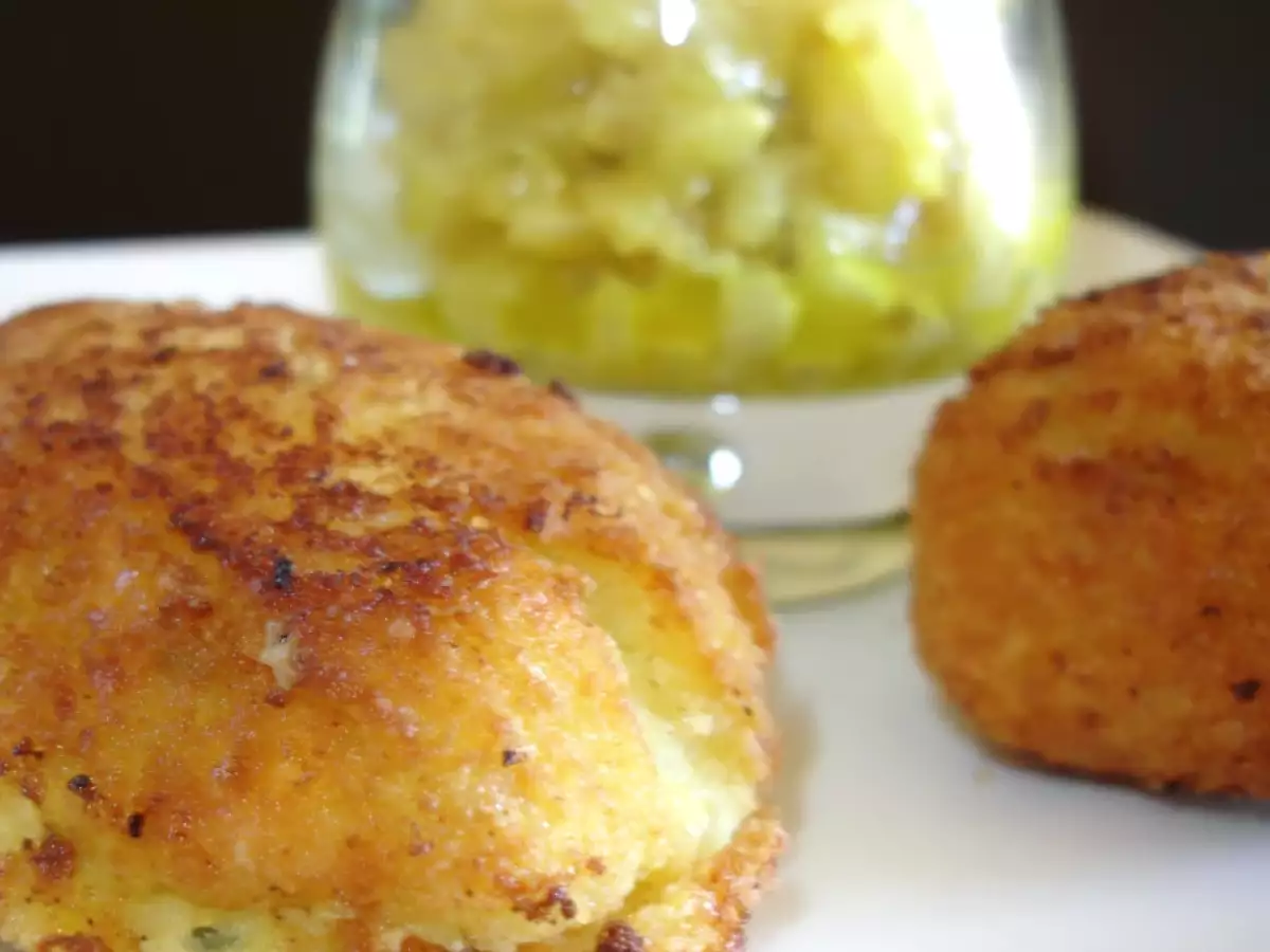 Croquettes mozzarella et vinaigre au curry - photo 3