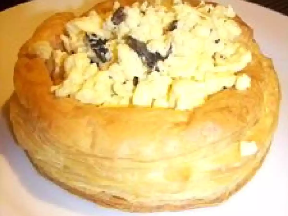 Croustade d'oeufs à la truffe