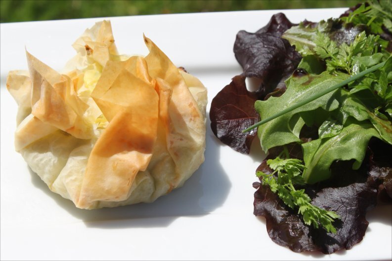 Croustade ou minitourtière courgette et ricotta Recette Ptitchef