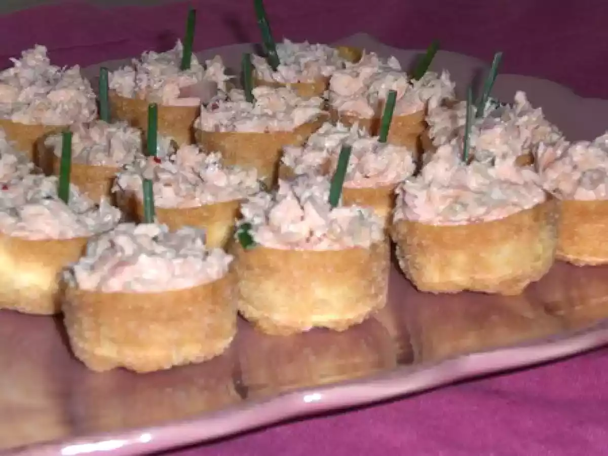 Croustades au saumon vanillé - photo 2