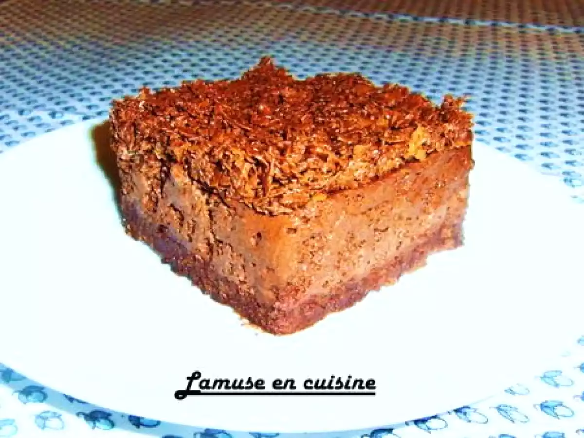 Crousti-mousseux au chocolat et praliné