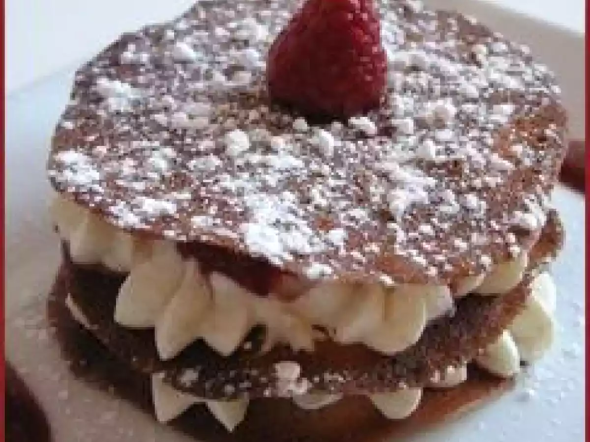 Croustillant aux framboises, un dessert individuel divin - photo 2