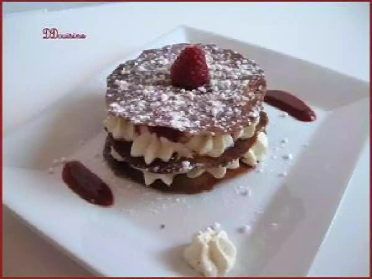 Croustillant aux framboises, un dessert individuel divin - photo 3