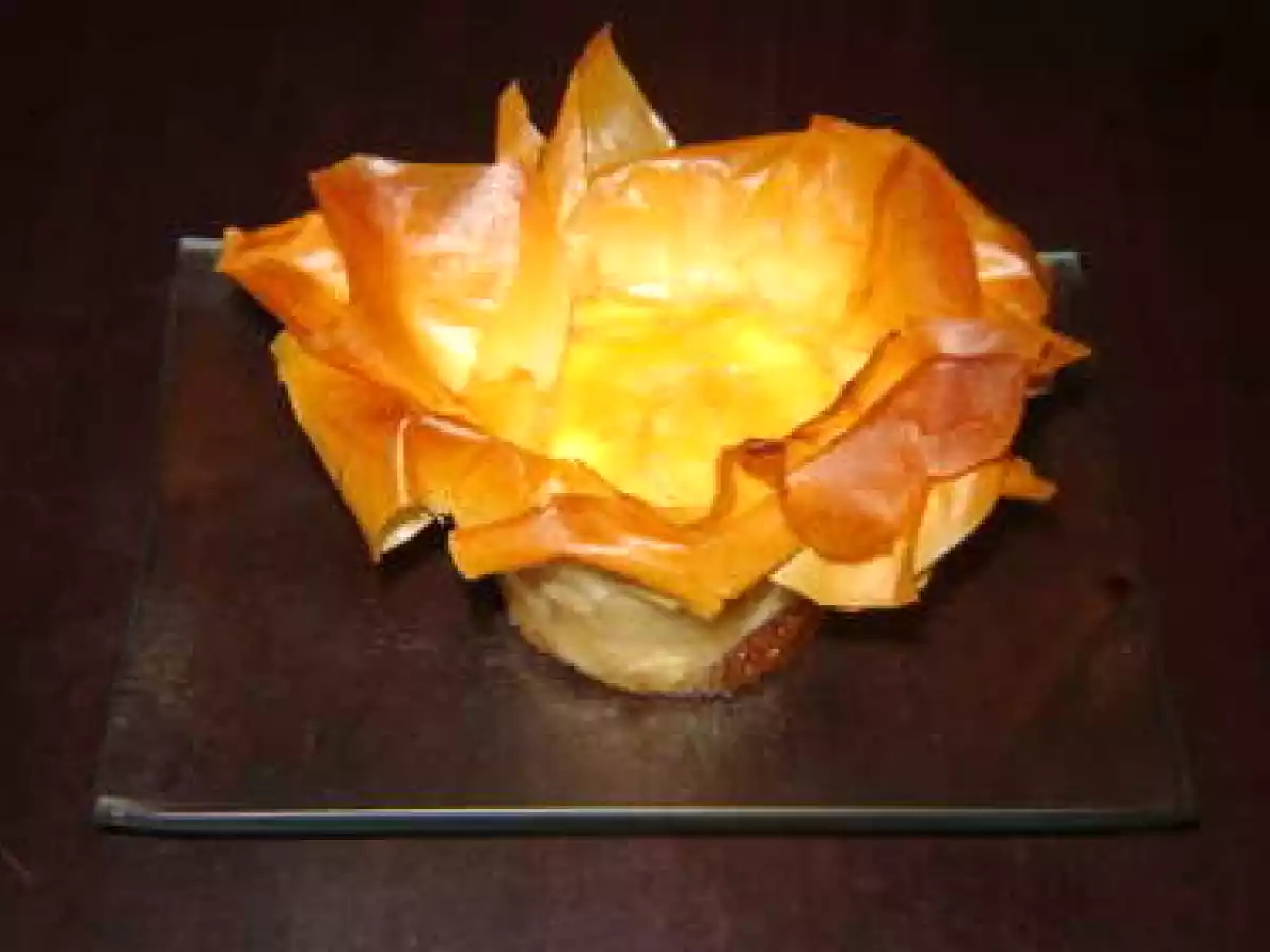 Croustillant banane et nutella