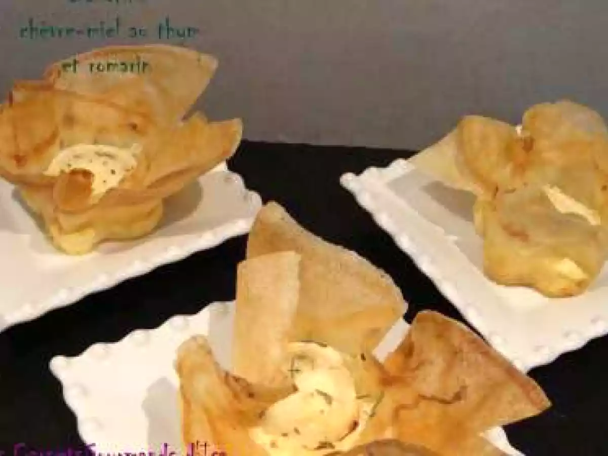 CROUSTILLANT CHEVRE ET MIEL AU THYM ET ROMARIN - photo 2