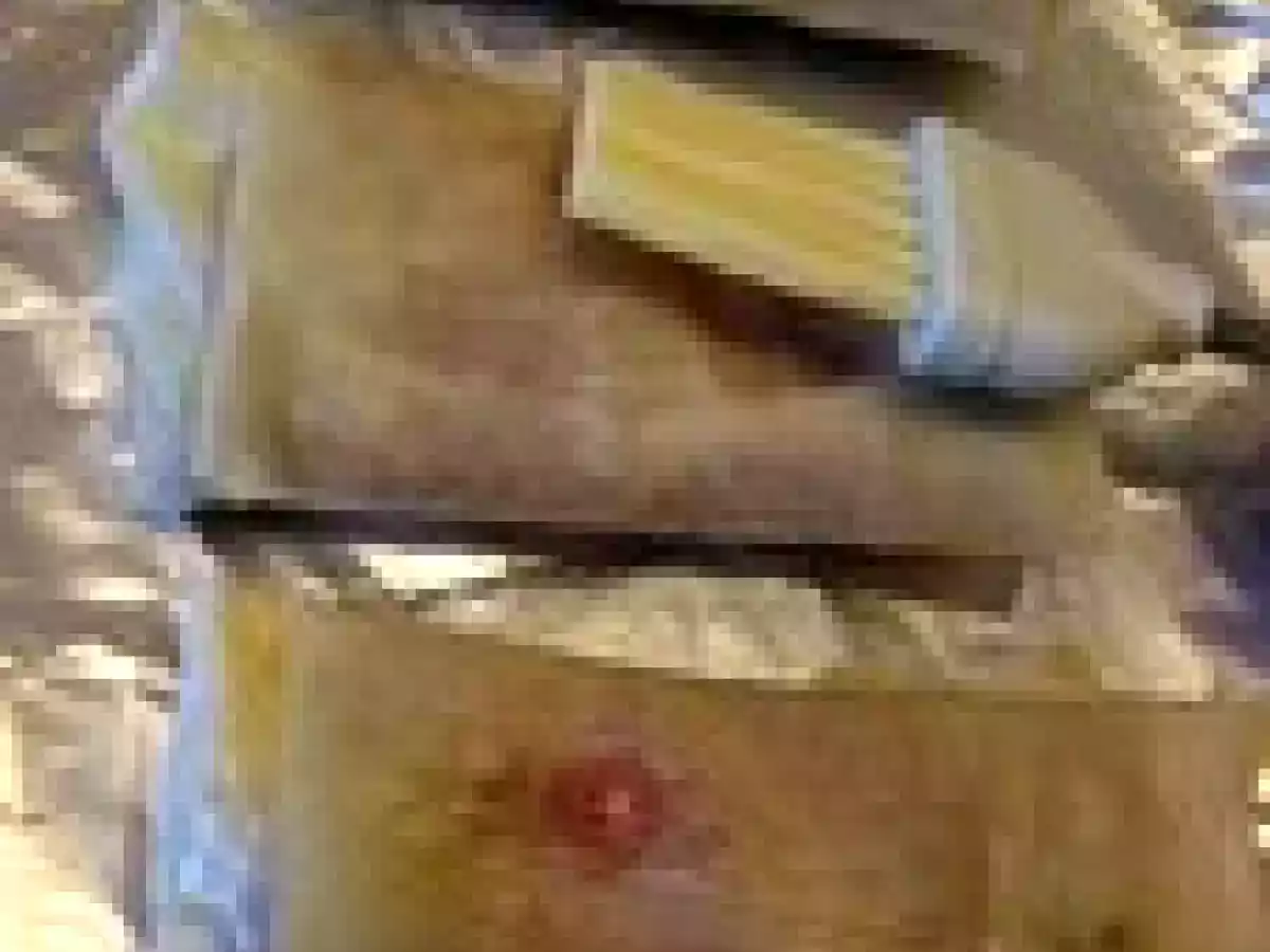 Croustillants aux asperges vertes, à la viande des Grisons et à la crème citronnée - photo 3