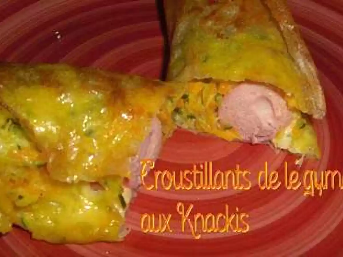 Croustillants de légumes aux Knackis