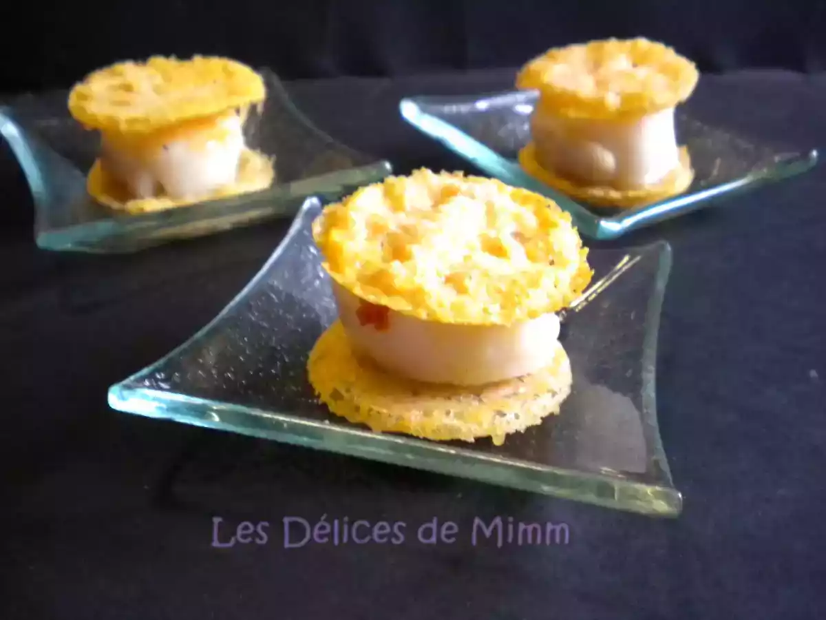 Croustillants de parmesan aux noix de Saint-Jacques - photo 5