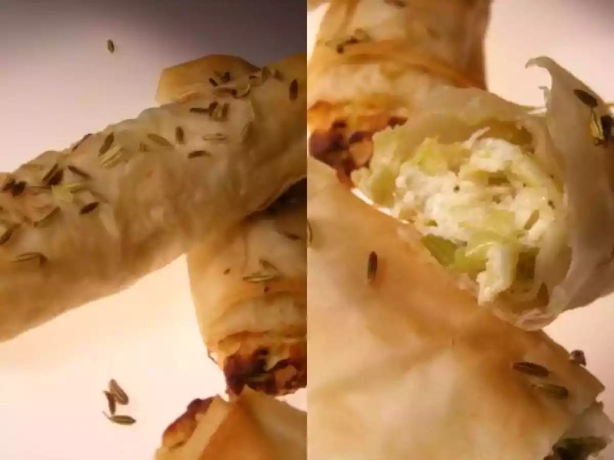 Croustillants de poireaux au fenouil - photo 2