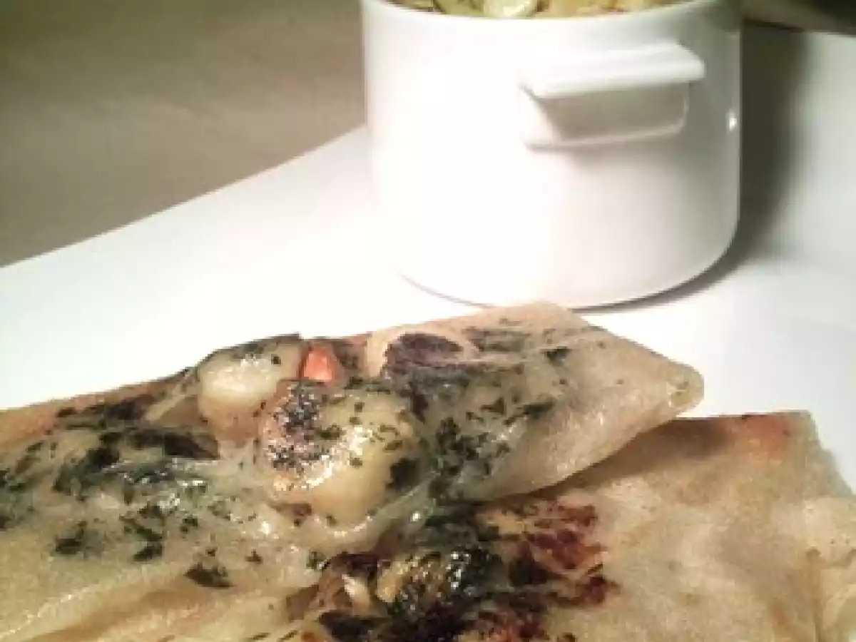 Croustillants de Saint-Jacques et sa marmite de légumes - photo 2