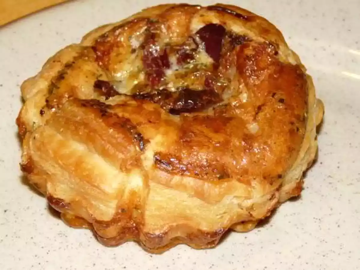 Croûtes au magret et aux herbes...