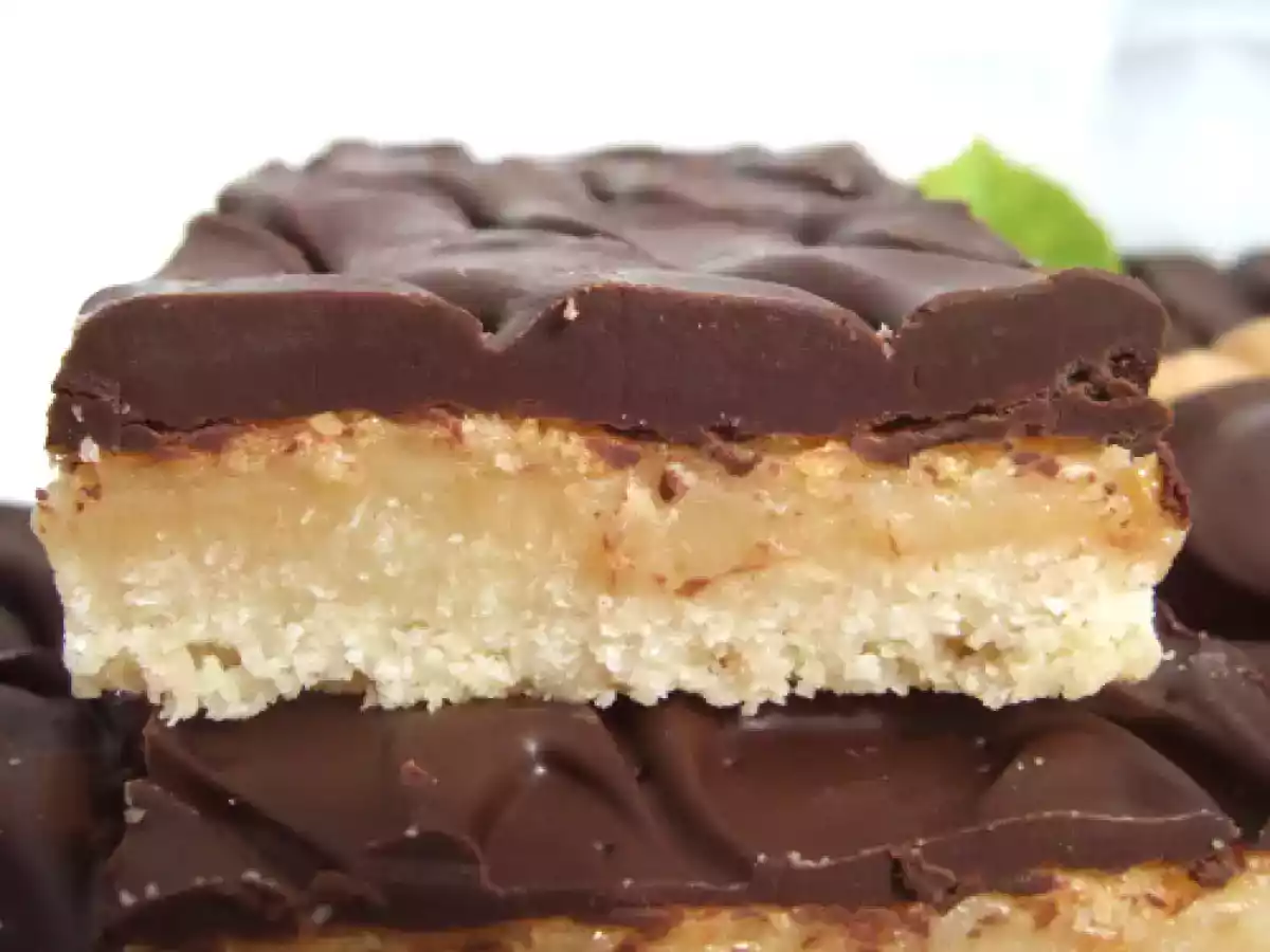 Crouti-fondants noix de coco, caramel et chocolat - photo 4