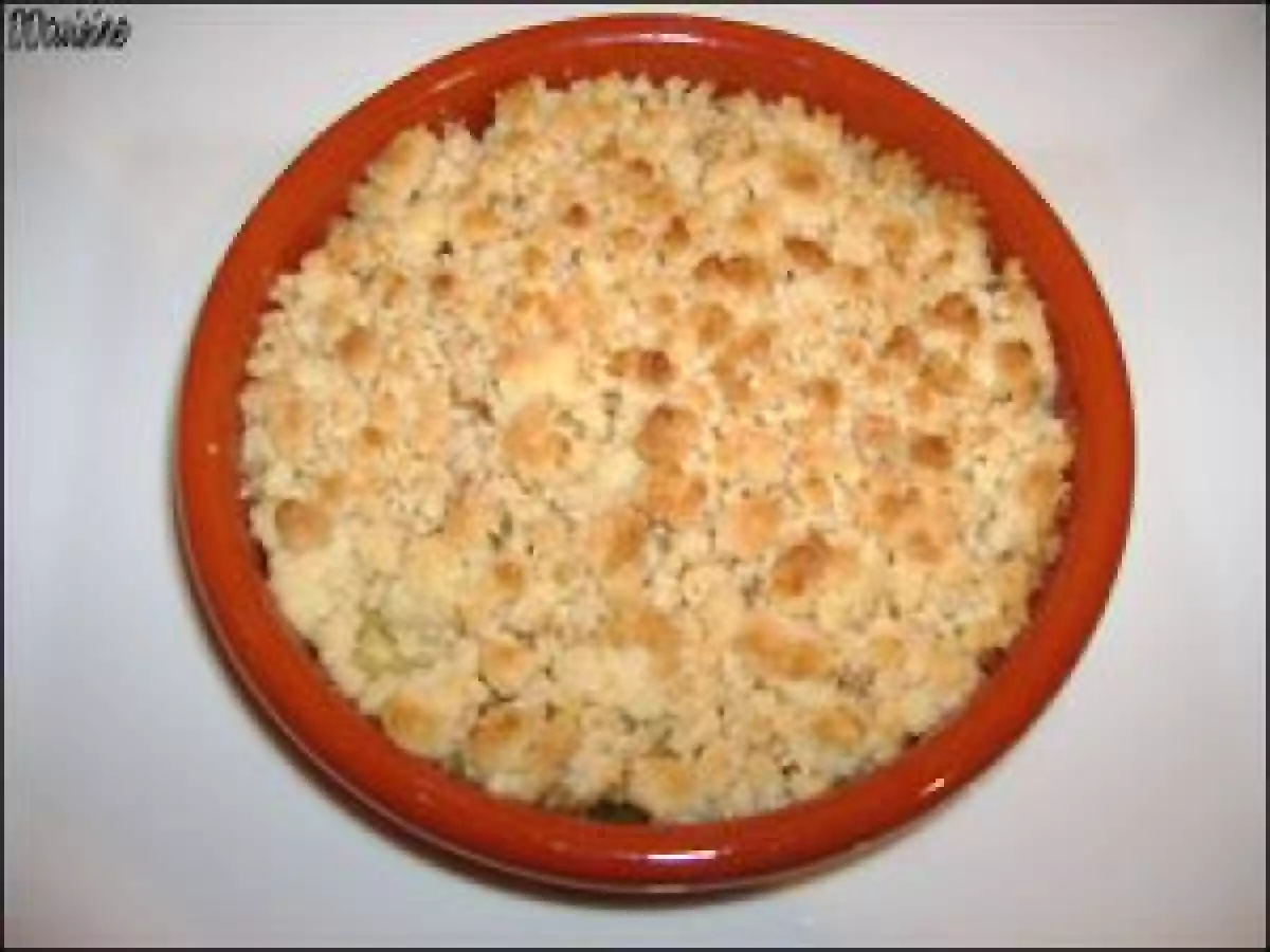 Crumble à la rhubarbe - photo 3