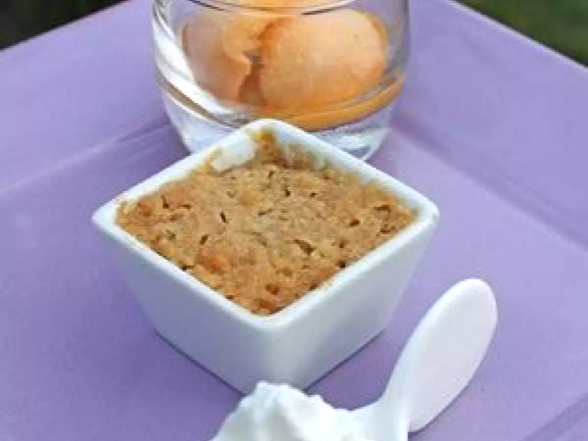 Crumble Ananas & sa crème Chantilly coco