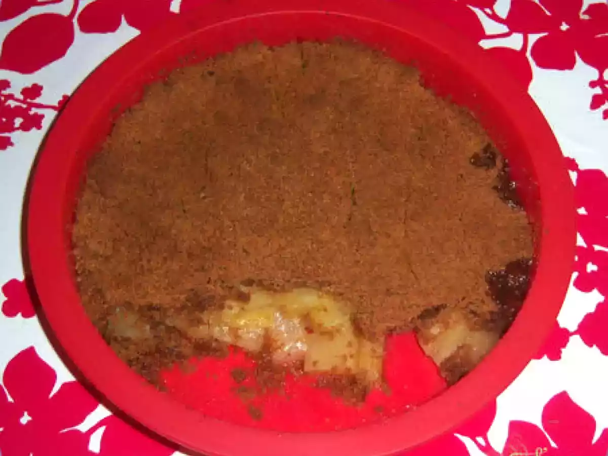 Crumble ananas-spéculos