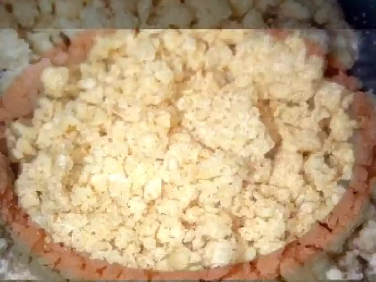 Crumble au sésame et parmesan