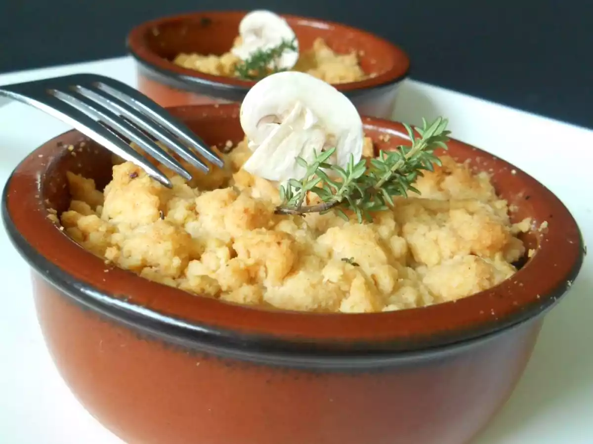 CRUMBLE AUX CHAMPIGNONS - photo 2