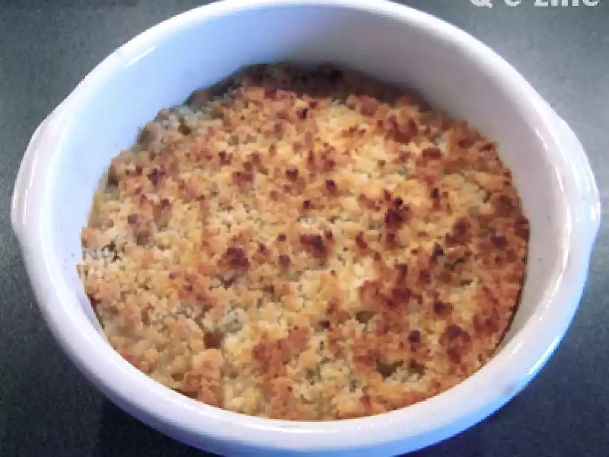 Crumble aux mirabelles