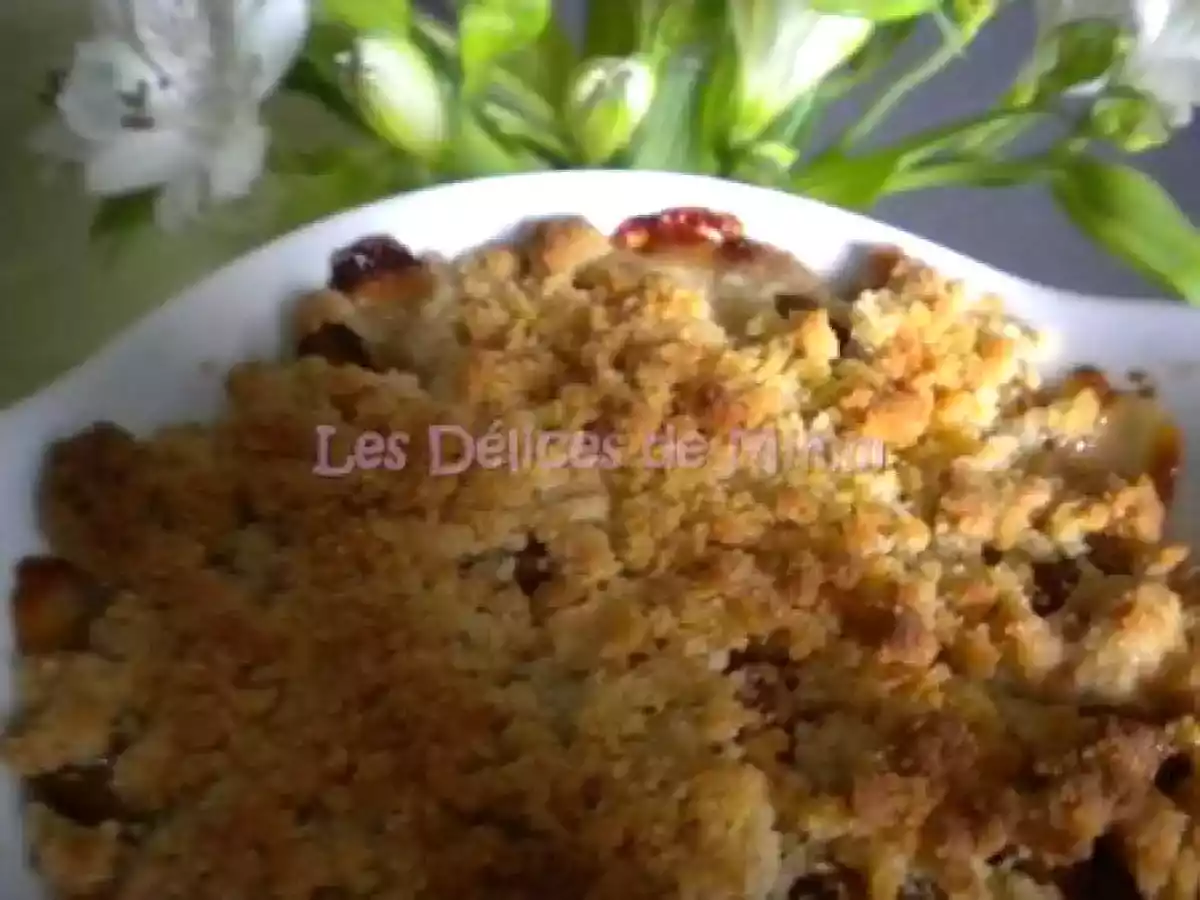 Crumble aux mirabelles de Lorraine