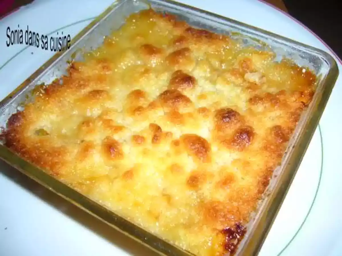 CRUMBLE AUX PECHES