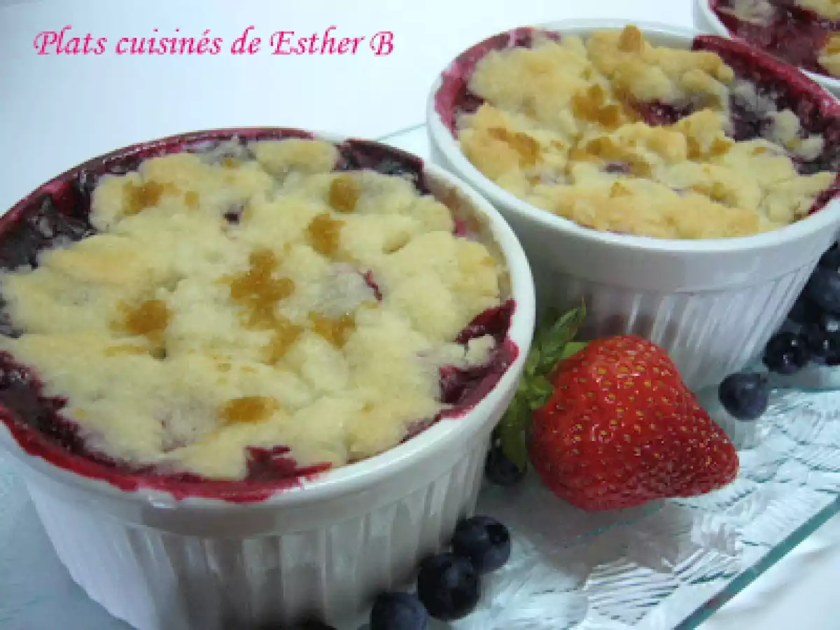 Crumble aux petits fruits - photo 3