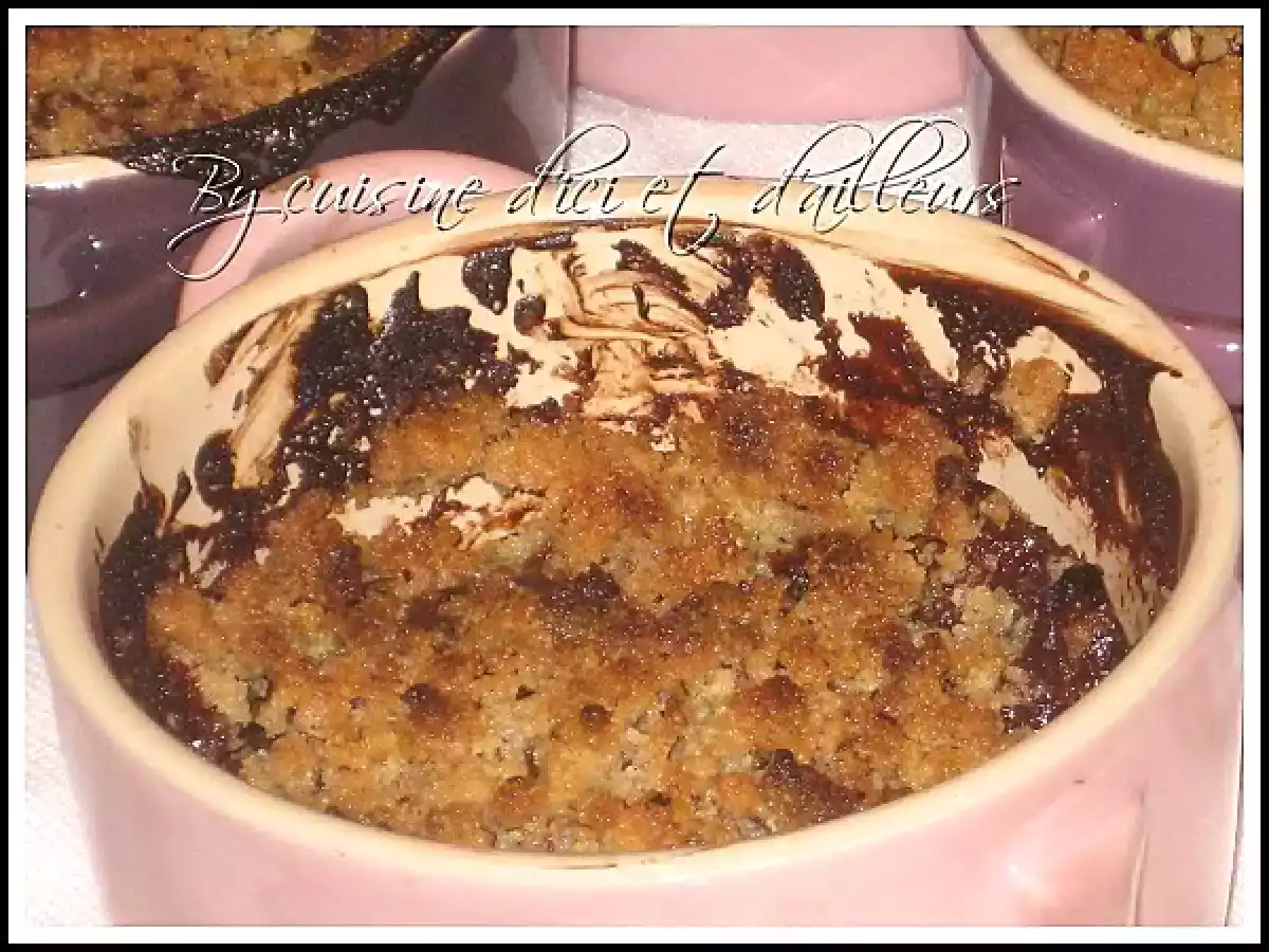 Crumble aux pommes au chocolat & mascarpone - photo 2