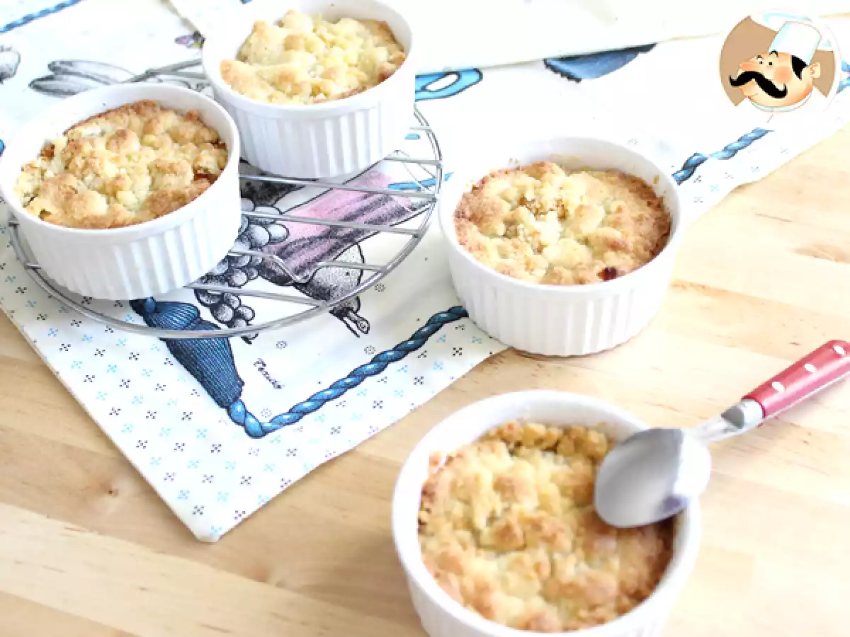 Crumble aux pommes et cannelle